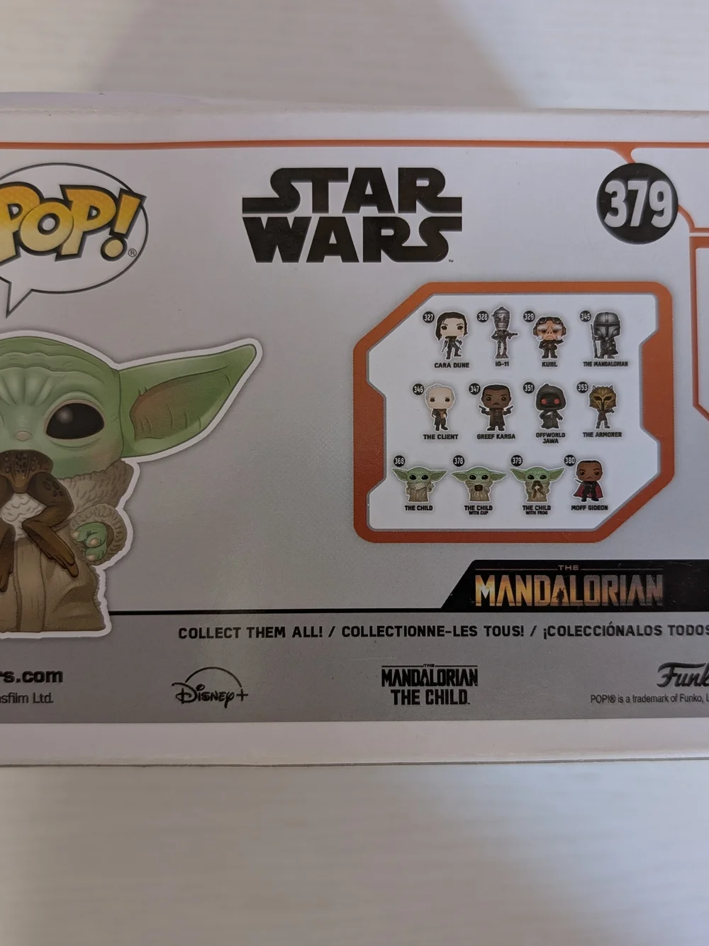 Funko Pop! The Child with Frog Figure - Green & Brown